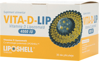 Vitamina D Lipozomală 4000 UI Liporom