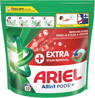 EXTRA STAIN REMOVAL Allin1 PODS kapsule za pranje veša ARIEL