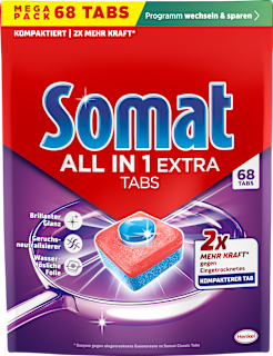 Spülmaschinen-Taps All in 1 Somat