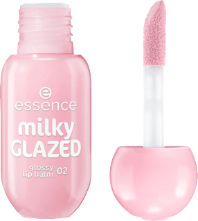 Lipbalm Glossy Milky Glazed 02 Strawberry Whip essence