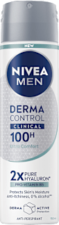 Antiperspirant v spreju Derma Control Clinical NIVEA MEN