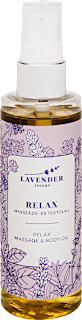 Relax masszázs- és testolaj Lavender Tihany