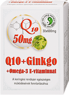 Q10+ginkgo+omega-3 kapszula DR CHEN PATIKA