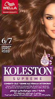Vopsea permanentă 6/7 Ciocolatiu magnetic WELLA KOLESTON