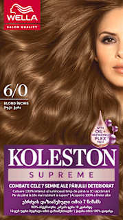 Vopsea permanentă 6/0 Blond închis WELLA KOLESTON