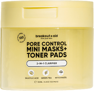 tonizační pleťové tampony Pore Control breakout+aid