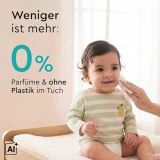 Feuchttücher mit 99 % Wasser (15 x 60 St) LILLYDOO