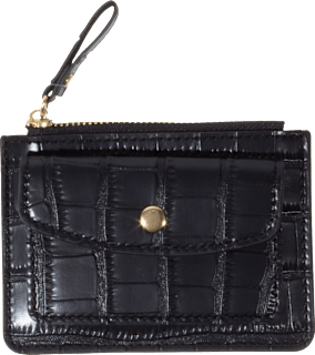 Geldtasche klein schwarz PURSET