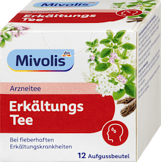 Arzneitee, Erkältungs Tee (12 Beutel) Mivolis