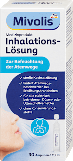 Inhalationslösung 30 St Mivolis