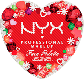 Farbpalette XMAS 02 Gem it out pink NYX PROFESSIONAL MAKEUP
