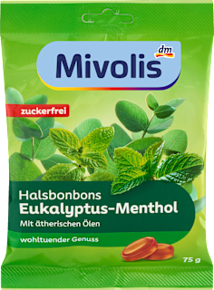 Eukalyptus-Menthol Mit ätherischen Ölen mit ätherischen Ölen Mivolis