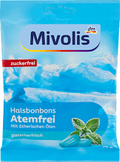 Halsbonbons Atemfrei zuckerfrei Mivolis