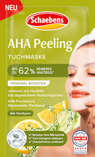 Tuchmaske AHA Peeling Schaebens