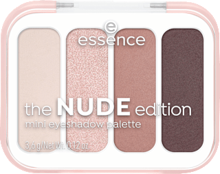 Lidschattenpalette Mini The Nude Edition essence