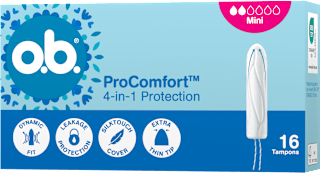 Tampony ProComfort Mini 4w1 o.b.