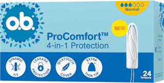 Tampony ProComfort Normal 4w1 o.b.