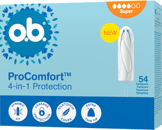 Tampony ProComfort Super 4w1 o.b.