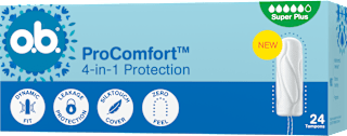 Tampony ProComfort Super Plus 4w1 o.b.
