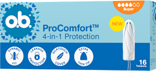 Tampony ProComfort Super 4w1 o.b.