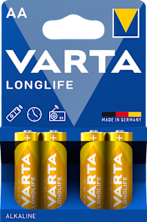 Batterien AA Longlife Alkaline Varta