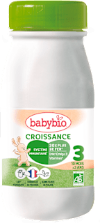 pokračovací mléčná kojenecká výživa CROISSANCE 3 babybio