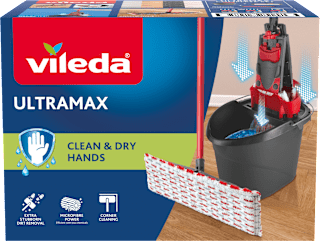 Ultramax mop a kbelík se ždímacím košem Vileda