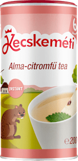 Instant tea alma + citromfű 6 hónapos kortól Kecskeméti