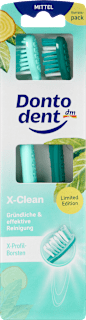 Zubná Kefka X-Clean Stredne Tvrdá Dontodent