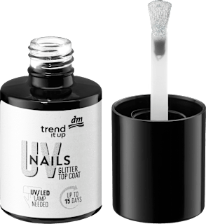 UV lak na nehty Glitter Top Coat trend !t up