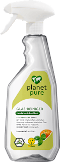 Glas-Reiniger Mandarine & Basilikum planet pure