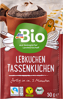 Lebkuchen Tassenkuchen dmBio