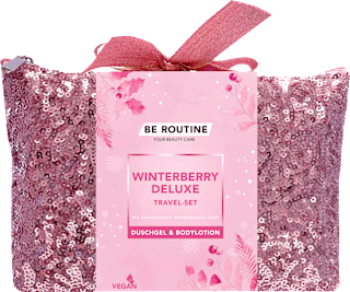Geschenkset Winterberry Deluxe Travel-Set BE ROUTINE