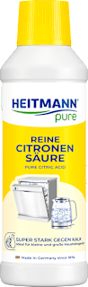 Течна лимонена киселина против варовик HEITMANN pure
