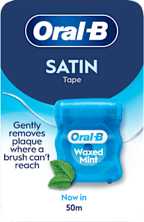 Конец за зъби с мента Satin tape Oral-B