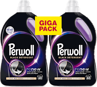 Tekući deterdžent za tamno rublje renew Black, duopack, 120 pranja Perwoll