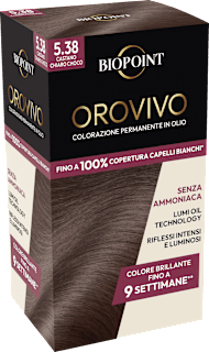 Colore Orovivo 5.38 Castano Chiaro Cioccolato BIOPOINT