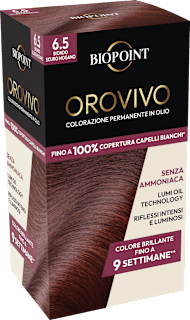 Colore Orovivo 6.50 Biondo Scuro Mogano BIOPOINT