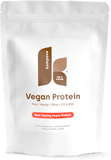 Vegan proteín čokoláda škorica Kompava