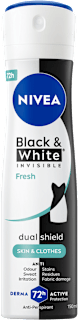 Дезодорант Black&White Invisible Fresh NIVEA