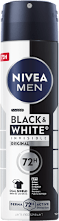 Дезодорант Black&White Invisible NIVEA MEN