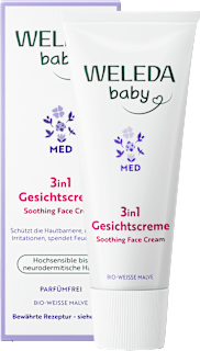 Baby Gesichtscreme Med 3in1 Weisse Malve WELEDA baby