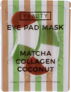 Augenpads Matcha Collagen Coconut (1 Paar) Yeauty