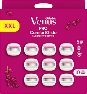 Náhradné holiace hlavice Pro ComfortGlide Sugarberry Gillette Venus