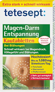 Magen - Darm Entspannung Kautabletten tetesept