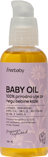 BABY OIL 100% prirodno ulje za svakodnevnu negu bebine i dečije kože Free BABY