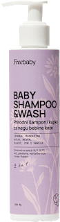 BABY 2in1 prirodni šampon i kupka za negu bebine kože i kose Free BABY