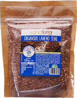 ORGANSKO LANENO SEME sanaterra