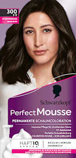 Permanente Schaumcoloration - Nr. 300 Schwarzbraun Schwarzkopf Perfect Mousse