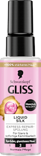 Sprüh-Conditioner Express-Repair Liquid Silk Schwarzkopf GLISS